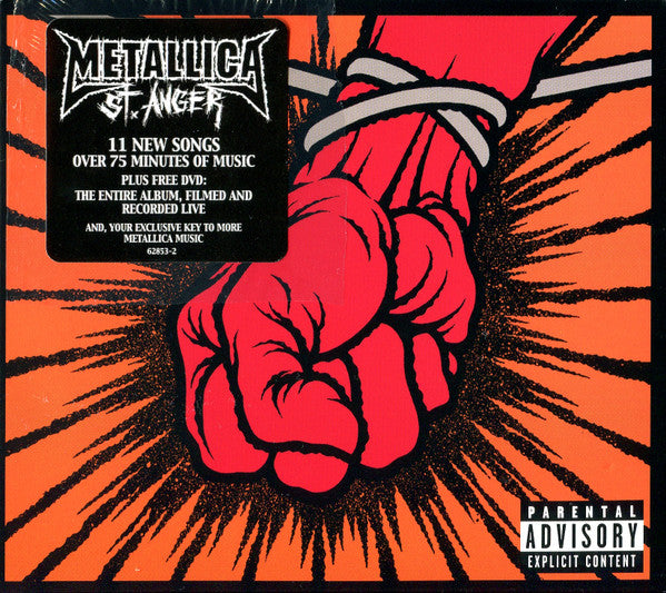 Metallica – St. Anger  CD + DVD, Album, Réédition