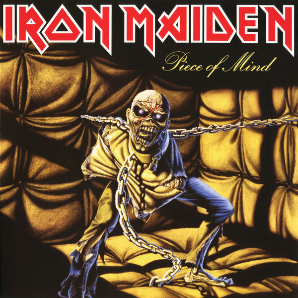 Iron Maiden – Piece Of Mind (USAGÉ) Vinyle, LP, Album, Réédition, Remasterisé, 180g, Gatefold