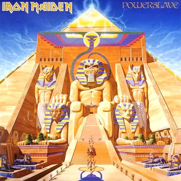 Iron Maiden – Powerslave (USAGÉ) Vinyle, LP, Album, Réédition