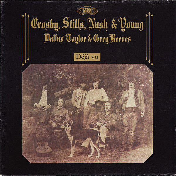 Crosby, Stills, Nash & Young – Déjà Vu (USAGÉ) Vinyle, LP, Album, Réédition, Gatefold