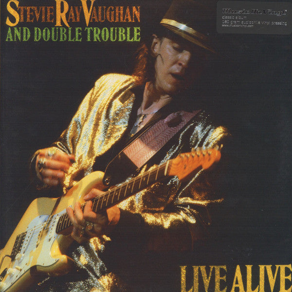 Stevie Ray Vaughan And Double Trouble – Live Alive 2x Vinyle, LP, Album, Réédition, 180g