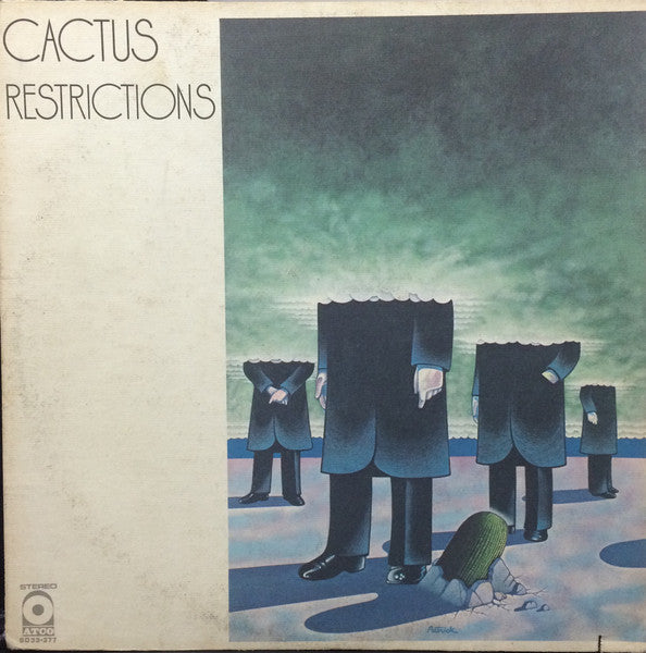 Cactus  – Restrictions (USAGÉ)  Vinyle, LP, Album, Pressage Monarch