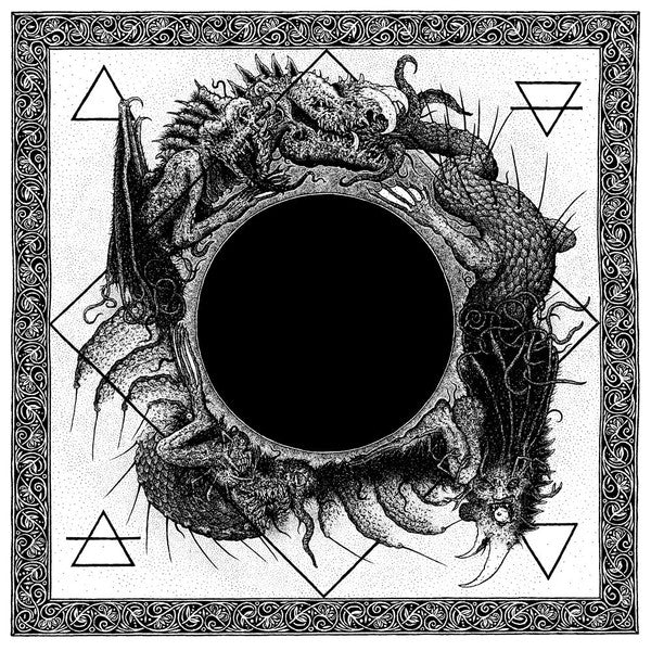 Ysengrin / Black Grail – :Nigrvm.Nigrivs.Nigro: (USAGÉ) Vinyle, 12", Clear