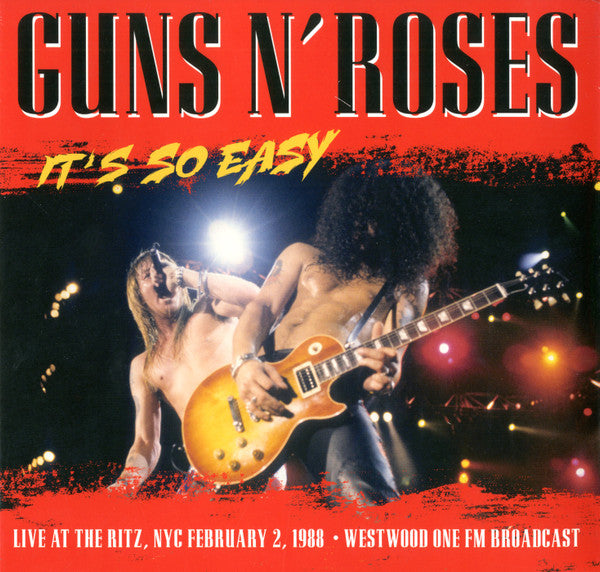 Guns N' Roses – It's So Easy - Live At The Ritz, NYC February 2, 1988 - Westwood One FM Broadcast  Vinyle, LP