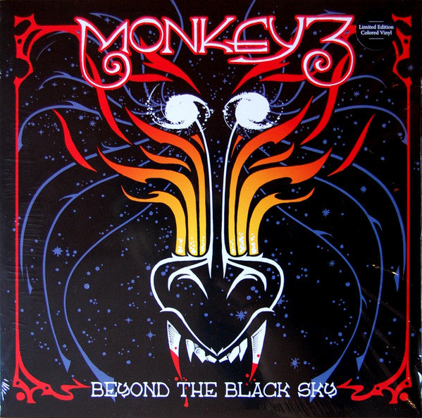 Monkey3 – Beyond The Black Sky Vinyle, LP, Album, Édition limitée, Red / Black Marbled Translucent, 180g