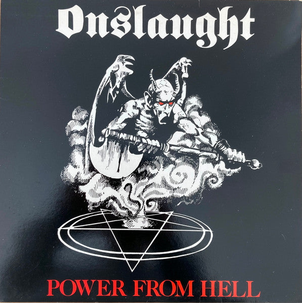 Onslaught – Power From Hell (USAGÉ) Vinyle, LP, Album, Repress