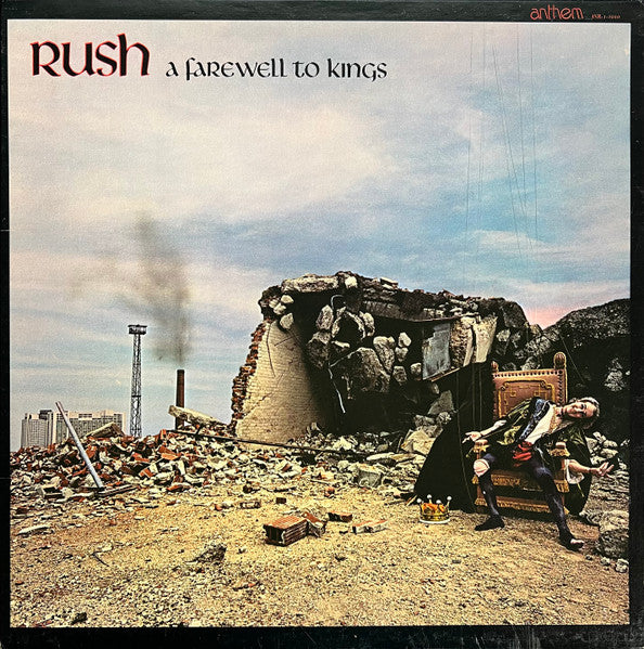 Rush – A Farewell To Kings (USAGÉ) Vinyle, LP, Album, Gatefold