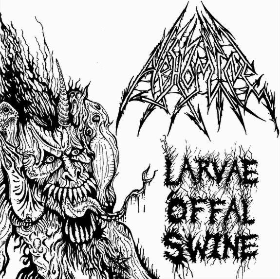 Abhomine – Larvae Offal Swine  CD, Album, Edition Limitée, Digipack