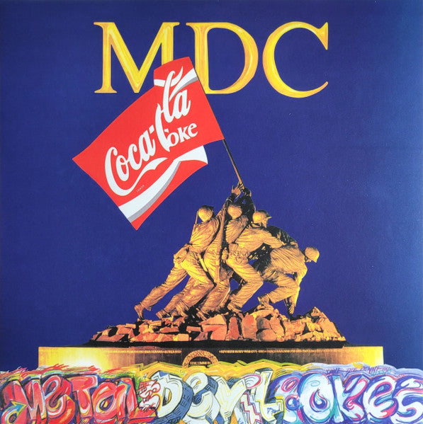 MDC – Metal Devil Cokes (USAGÉ) Vinyle, LP, Album, Réédition, Orange Translucide