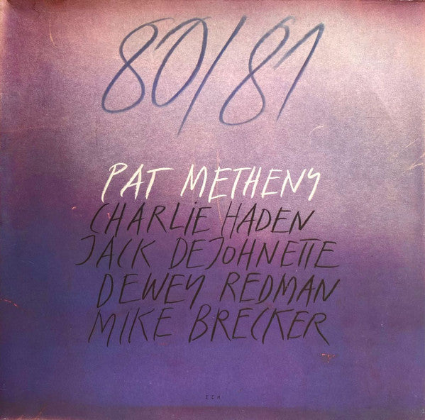 Pat Metheny – 80/81 (USAGÉ) Vinyle, LP, Album