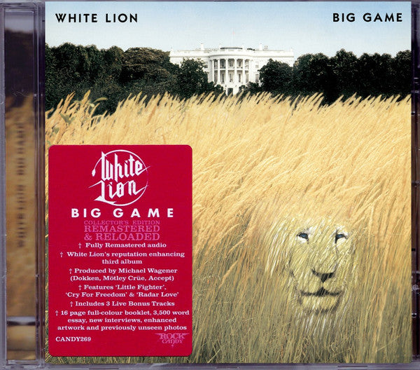 White Lion – Big Game  CD, Album, Réédition, Remasterisé