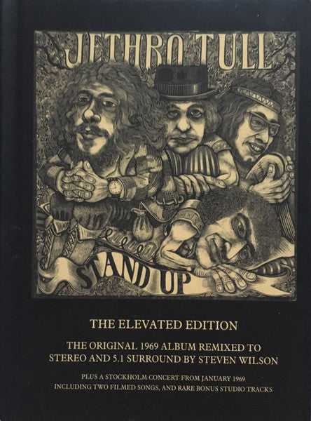 Jethro Tull – Stand Up (The Elevated Edition) 2 x CD, Album, Réédition, Remasterisé, Stéréo, Mono + DVD-Video, Digibook