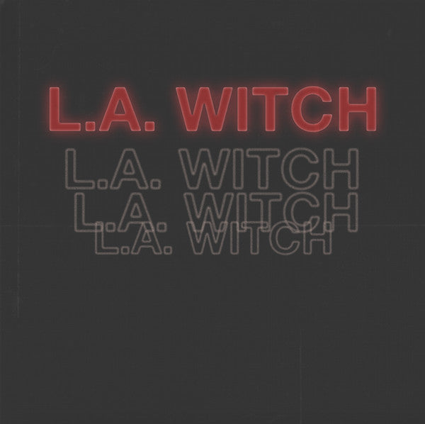 L.A. Witch – Brian, Vinyle, 7", 45 tours, réimpression, éclaboussures de sang