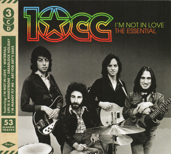 10cc – I'm Not In Love: The Essential 3 x CD, Compilation