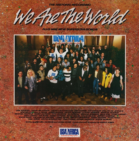 USA For Africa – We Are The World (USAGÉ) Vinyle, LP, Album, Gatefold