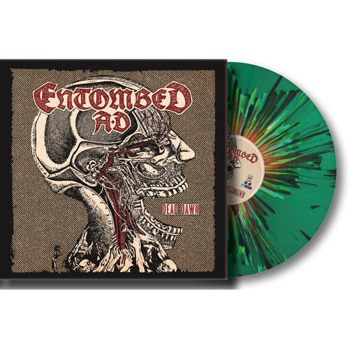 Entombed A.D. – Dead Dawn  Vinyle, LP, Album, Édition limitée, Numérotée, Réédition, Green Splatter
