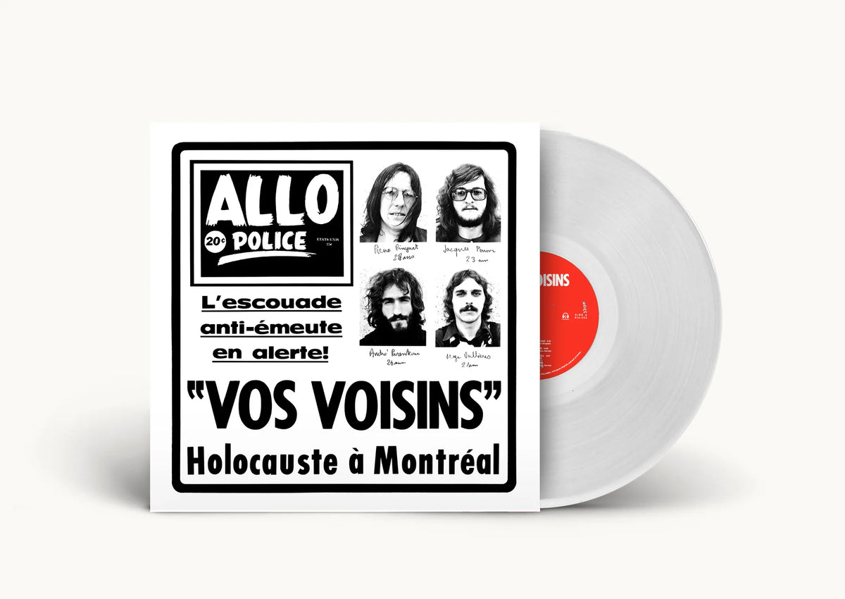 Vos voisins - Vos voisins  Vinyle, LP, Album, Édition Limitée Réédition, Clear