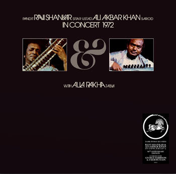 Ravi Shankar & Ali Akbar Khan - In Concert 1972 - 2 x Vinyle, LP, Réédition, Remasterisé