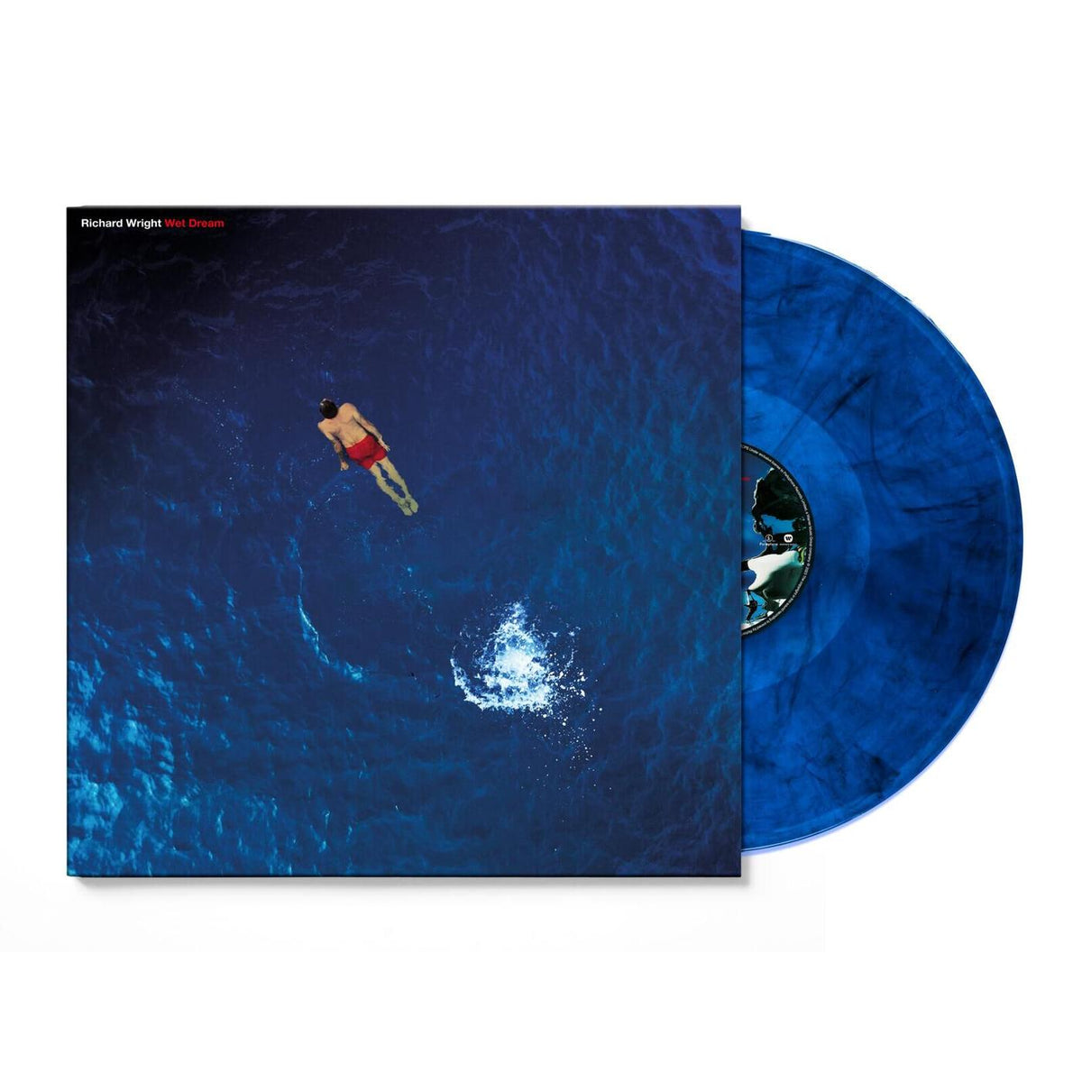 Richard Wright – Wet Dream  Vinyle, LP, Album, Réédition, Remasterisé, Remixé, Blue Marbled