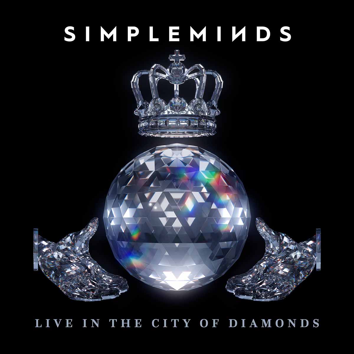 Simple Minds – Live In The City Of Diamonds  2 x Vinyle, LP, Album, Édition limitée, Glitter