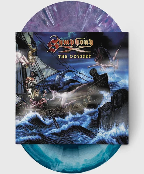 Symphony X – The Odyssey 2 x Vinyle, LP, Album, Réédition, Purple Marble and Sea Blue Swirl