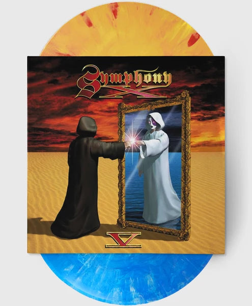 Symphony X – V: The New Mythology Suite  2 x Vinyl, LP, Album, Reissue, Yellow and Blue Marble