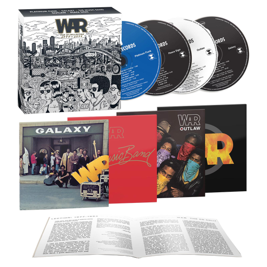 War - The Cd Collection 1977 - 1994 - 5 x CD, Album, Réédition, Édition Limitée