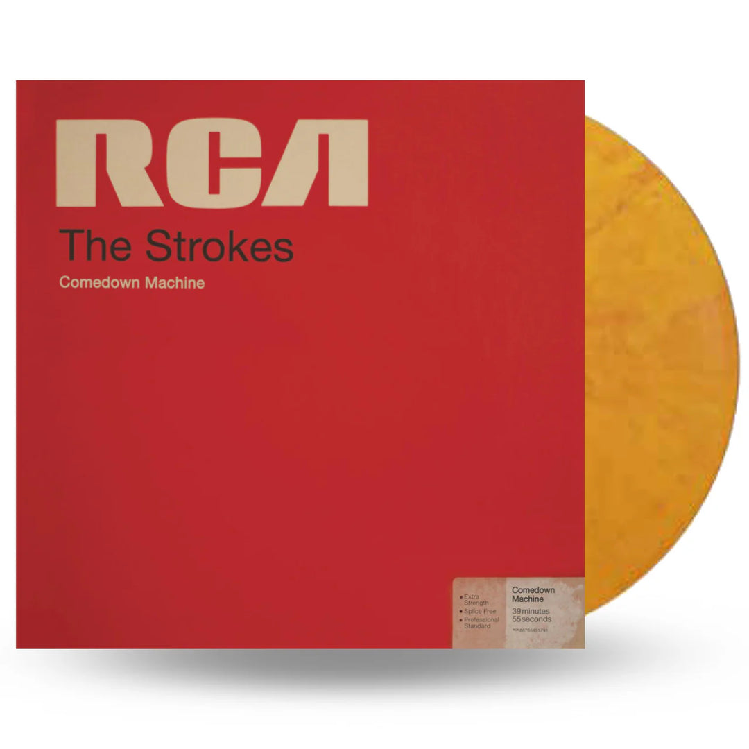 The Strokes – Comedown Machine  Vinyle, LP, Album, Édition limitée, Réédition, Yellow and Red Marbled