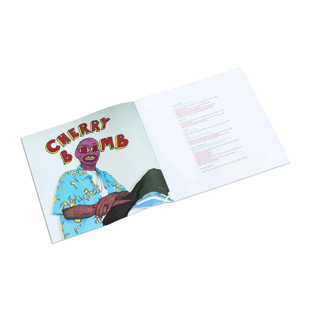 Tyler, The Creator – Cherry Bomb  2 x Vinyle, LP, Album, Réédition, Translucent Blue, Gatefold with Booklet