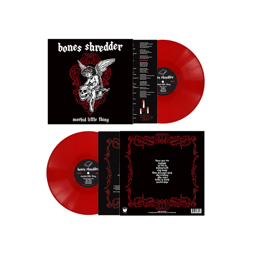 Bones Shredder - Morbid Little Thing, Vinyle, LP, Album, Blood Red