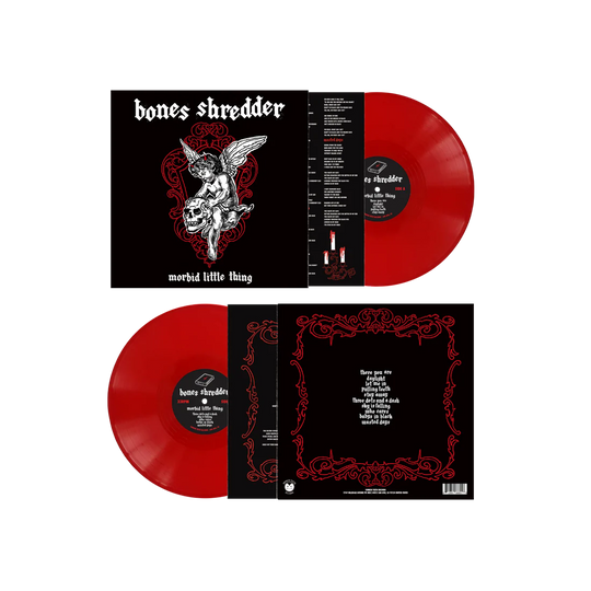 Bones Shredder - Morbid Little Thing, Vinyle, LP, Album, Blood Red