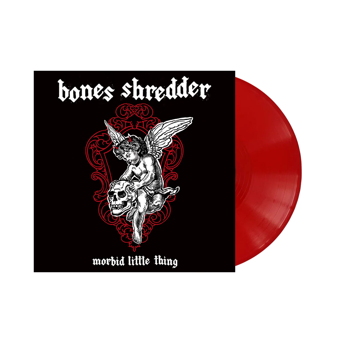 Bones Shredder - Morbid Little Thing, Vinyle, LP, Album, Blood Red