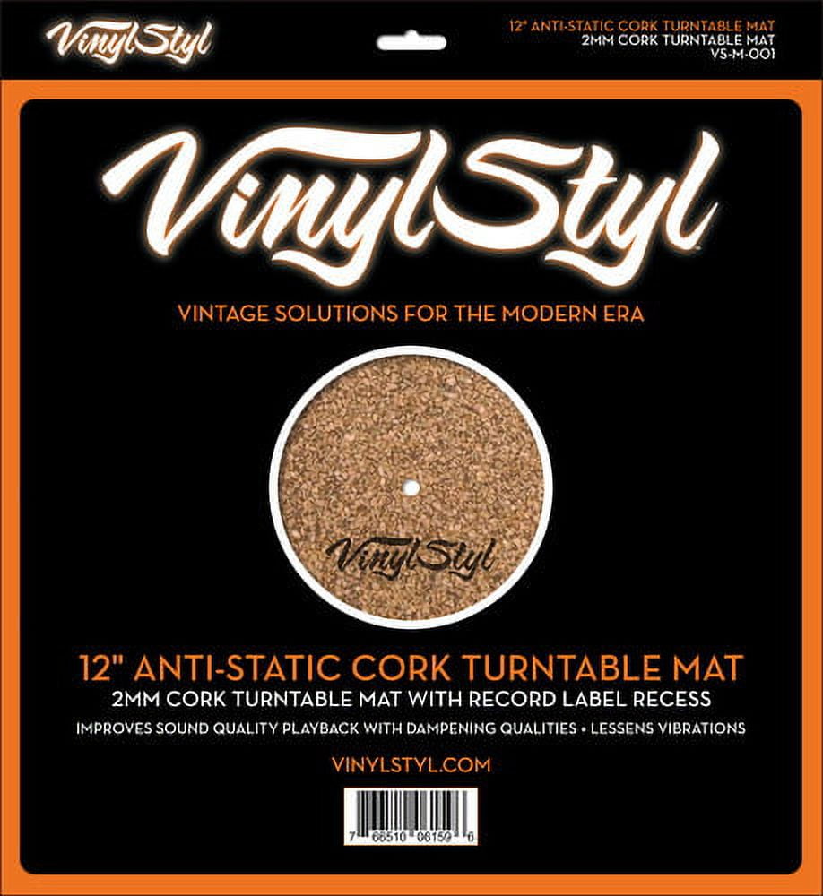 Vinyl Styl - Tapis de platine en liège 12"