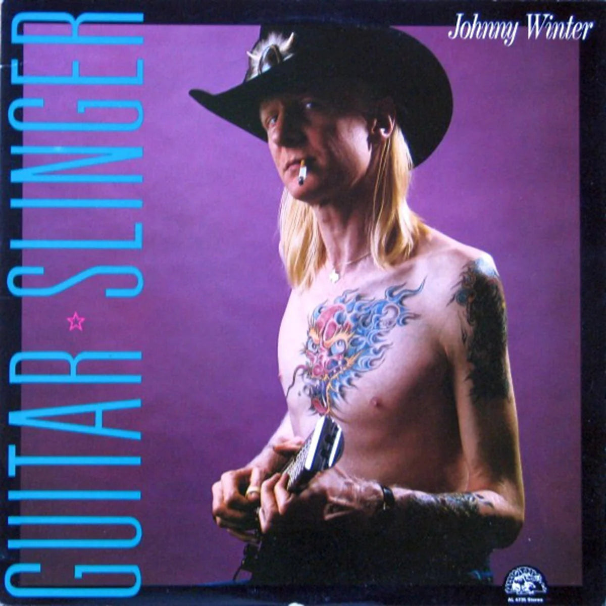 Johnny Winter – Guitar Slinger  Vinyle, LP, Album, Réédition