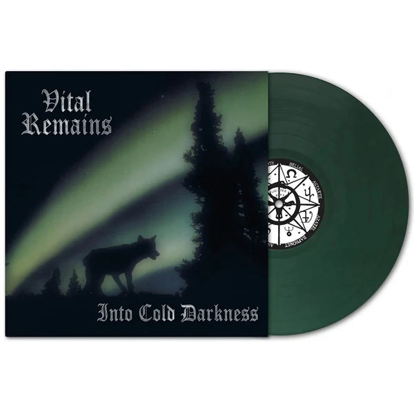Vital Remains ‎– Into Cold Darkness  Vinyle, LP, Album, Réédition, Remasterisé