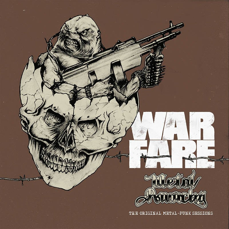 Warfare  ‎– Metal Anarchy The Original Metal - Punk Sessions (USAGÉ) Vinyle, LP, Album ***