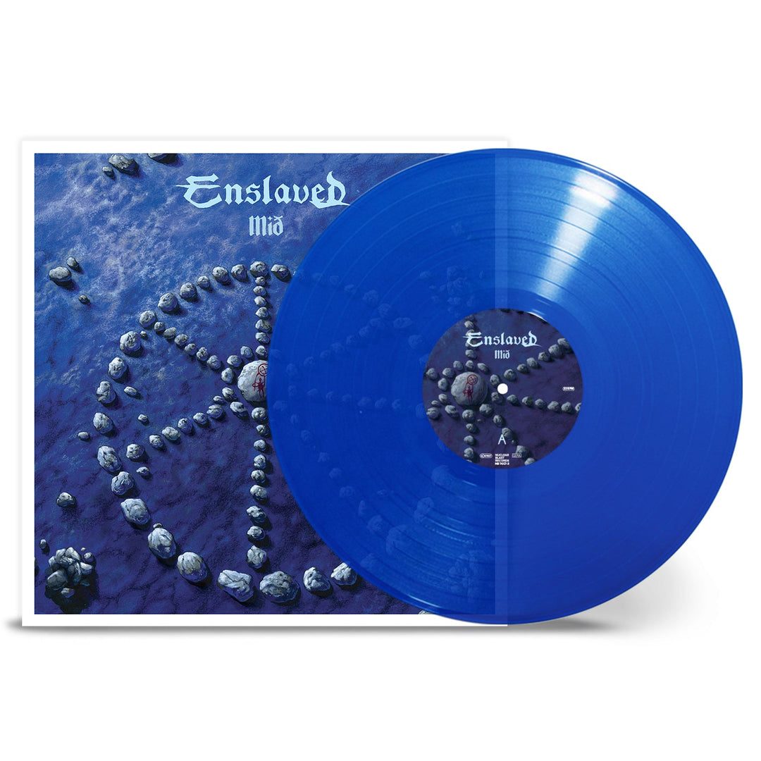 Enslaved – Mið vinyle bleu transparent