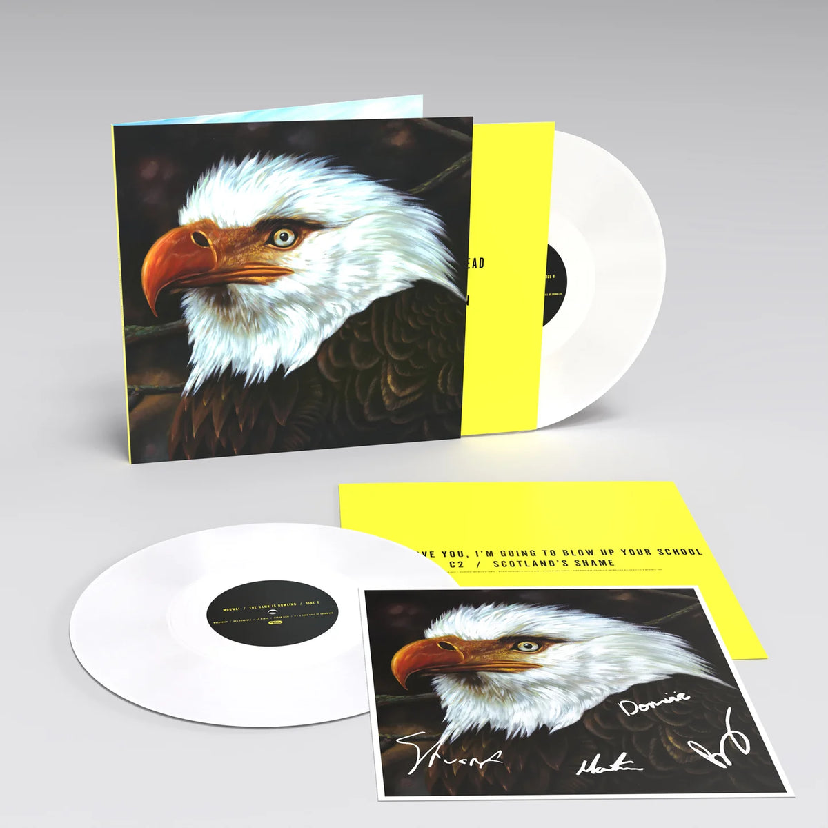 Mogwai – The Hawk Is Howling  2 x Vinyle, LP, Album, Édition Limitée, Réédition, Remasterisé, Blanc