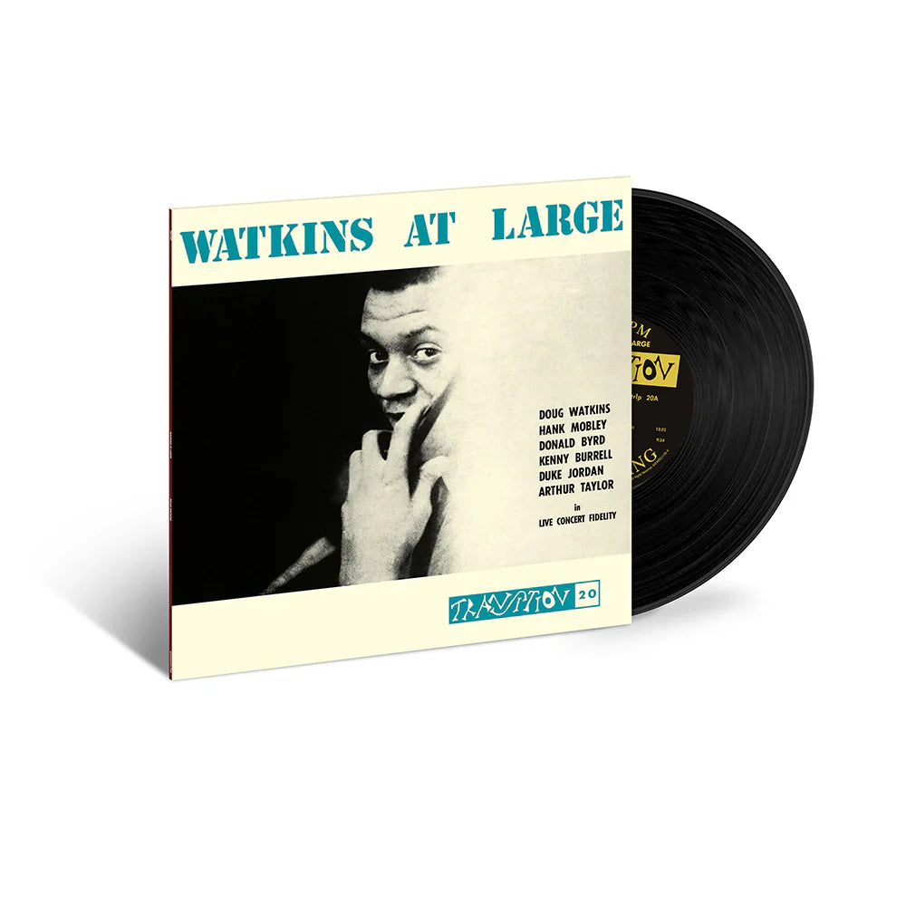 Doug Watkins – Watkins At Large  Vinyle, LP, Album, Réédition, Mono, 180g