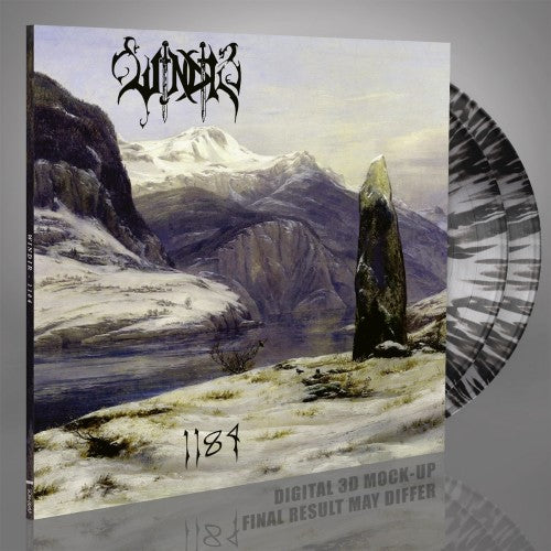 Windir – 1184 - 2 x Vinyle, LP, Album, Réédition, Repress, Clear With Black Splatter