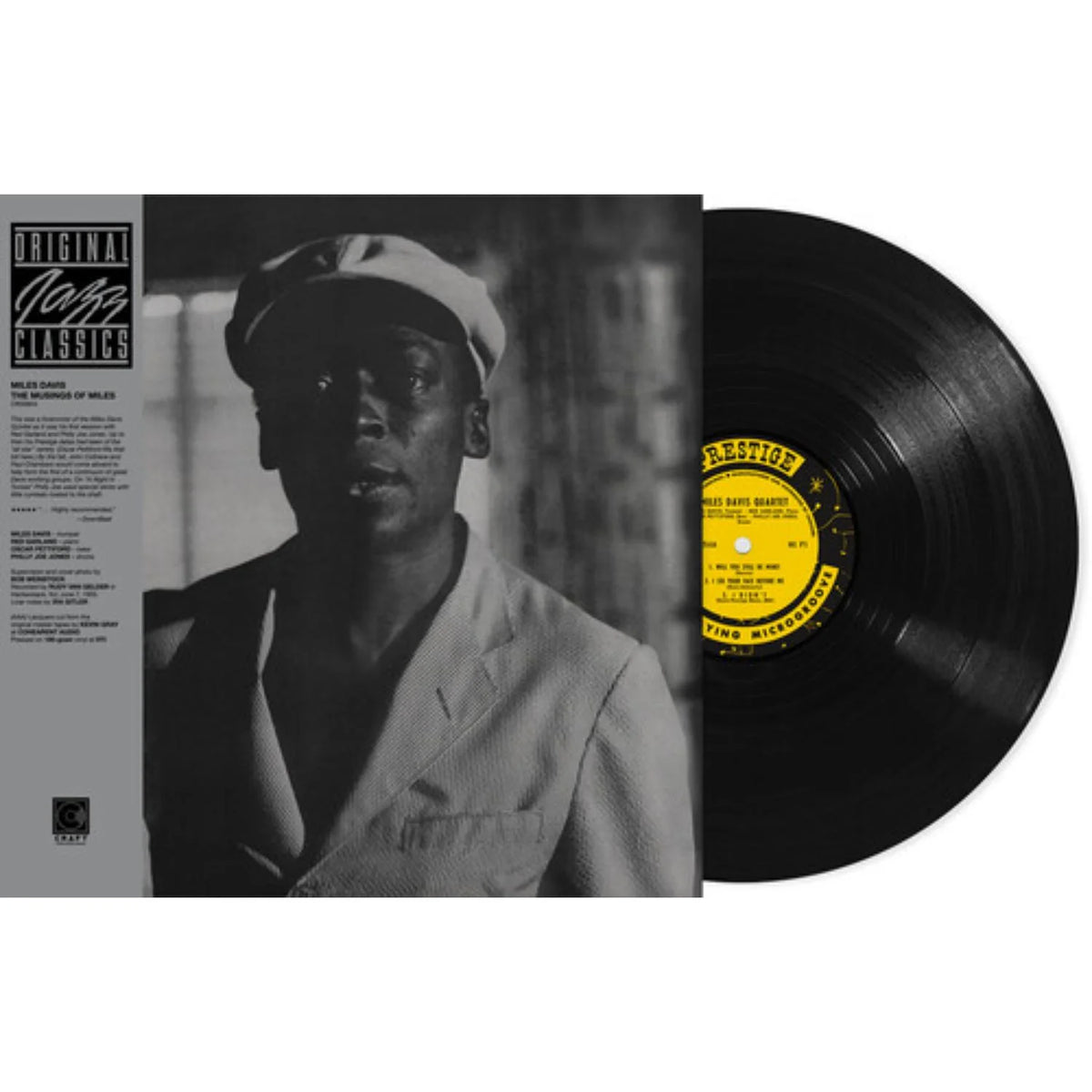 Miles Davis Quartet – The Musings Of Miles  Vinyle, LP, Album, Réédition, Mono, 180g