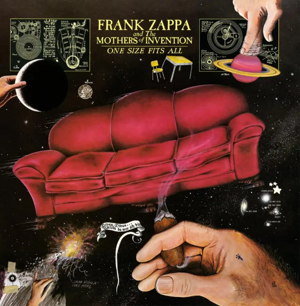Frank Zappa And The Mothers Of Invention – One Size Fits All (50th Anniversary) 4 x CD + Blu-ray, Album, Réédition, Remasterisé