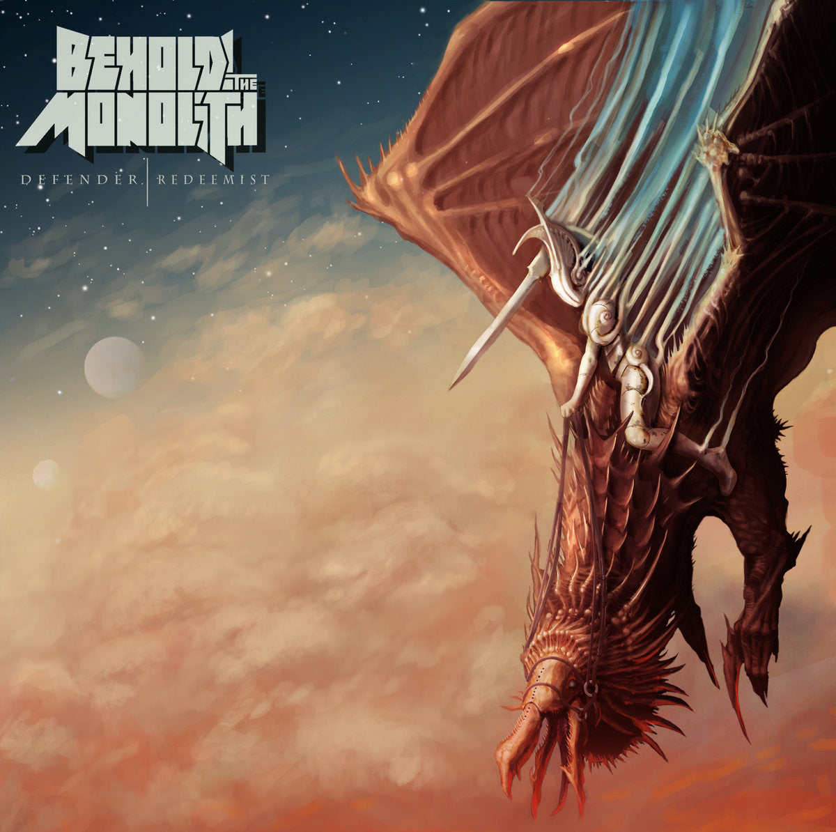 Behold! The Monolith – "Defender, Redeemist" (USAGÉ) 2 x Vinyle, LP, Album, Etched