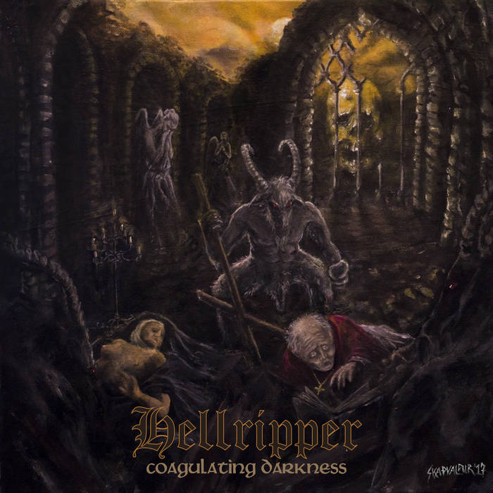 Hellripper – Coagulating Darkness  CD, Album, Réédition