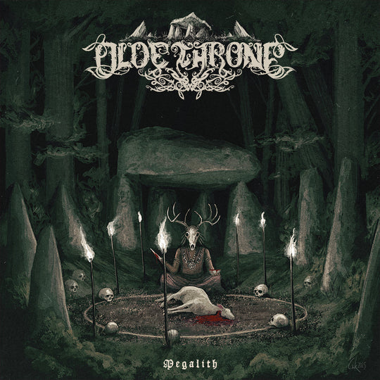 Olde Throne - Megalith Vinyle, LP, Album, Édition Limité, Swamp Green