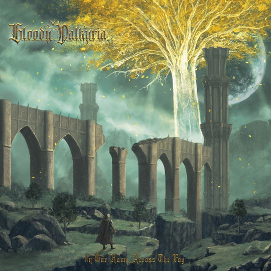 Bloody Valkyria – In Our Home, Across The Fog Vinyle, LP, Album, Édition Limité, light blue/light green galaxy