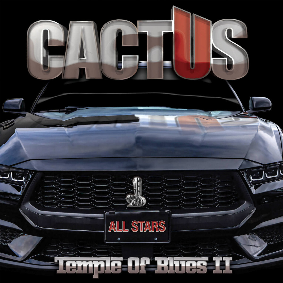 Cactus – Temple of Blues II - All-Stars  Vinyle, LP, Album, Édition Limitée, Blue Marble