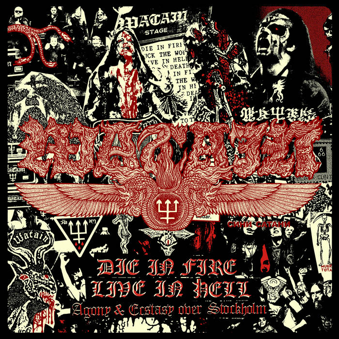 Watain - Die In Fire - Live In Hell CD, Album