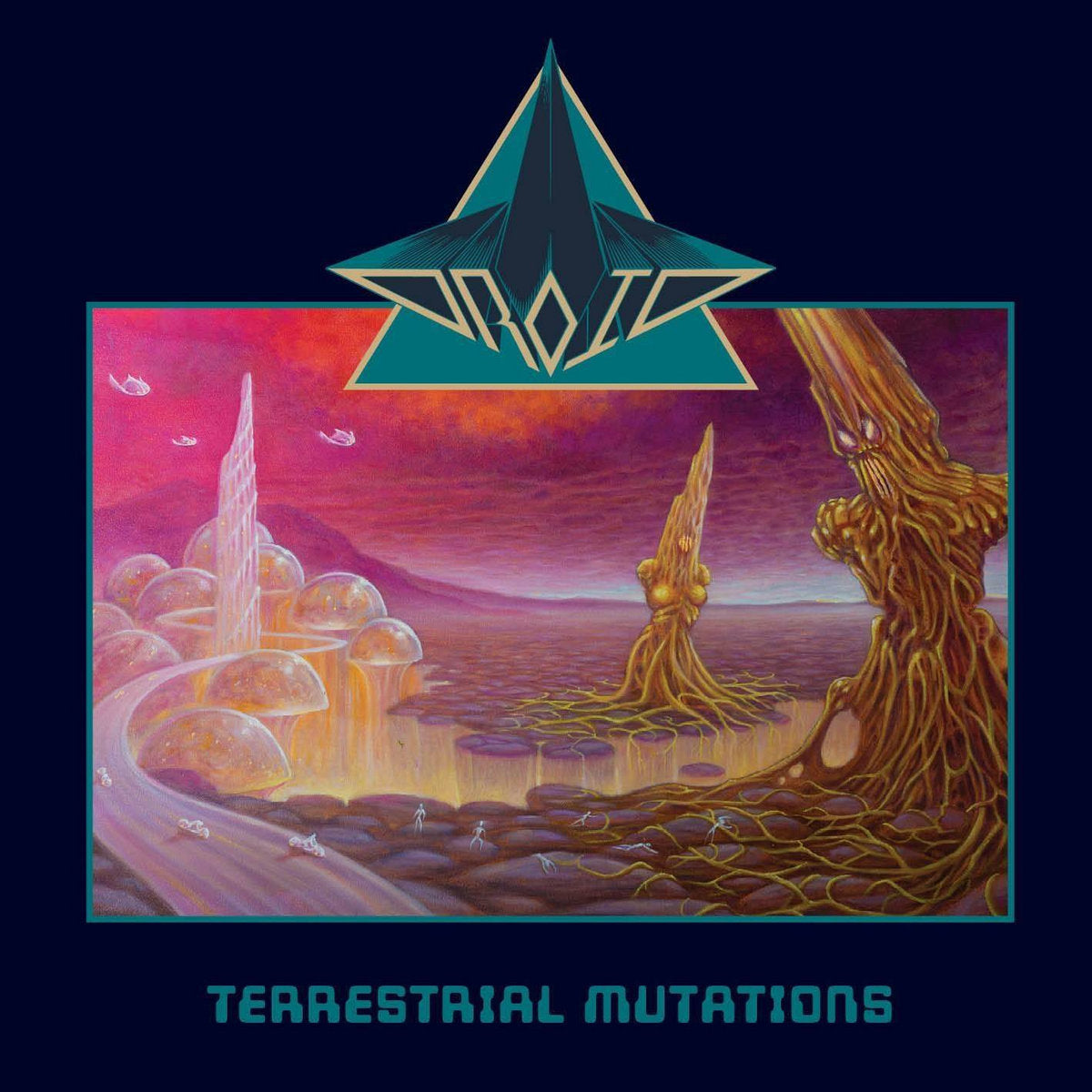 Droid – Terrestrial Mutations (USAGÉ) 2 x Vinyle, LP, Album, Édition Limitée, Purple/White marbled