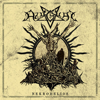 Azaghal - Nekrohelios Vinyle, LP, Album, Édition Limité, Transparent Crystal Clear